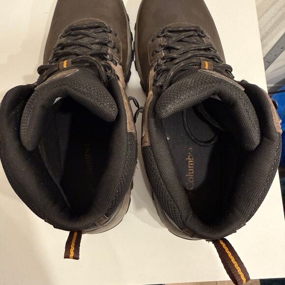 Columbia Newton Ridge Plus II Mens Size 11 Brown Hiking Boots BM3970-231 - Picture 7 of 8